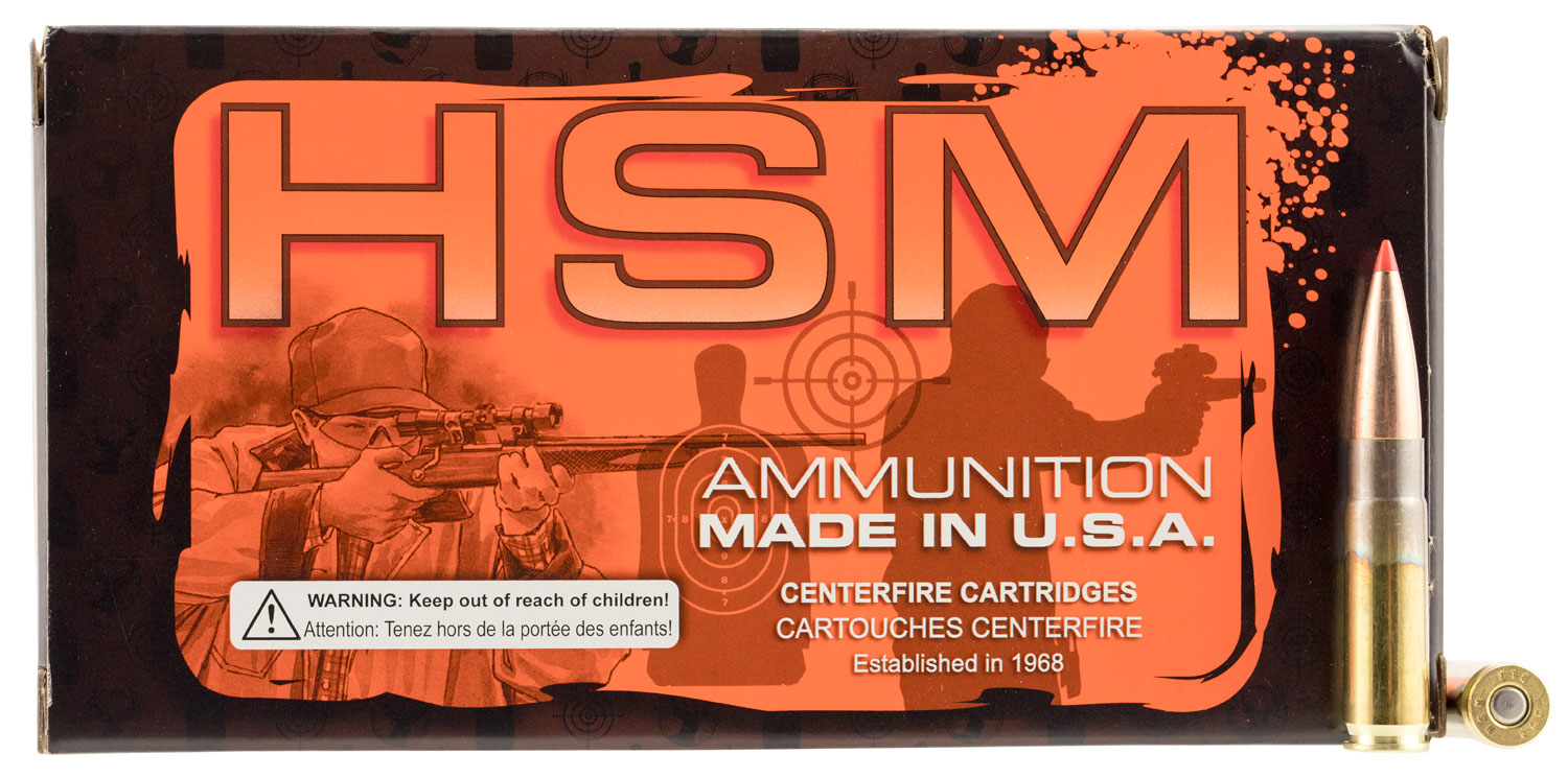 HSM Ammunition Match 208 gr A-Max .300 Blackout Ammo, 20/box - HSM-300BLK-1-N