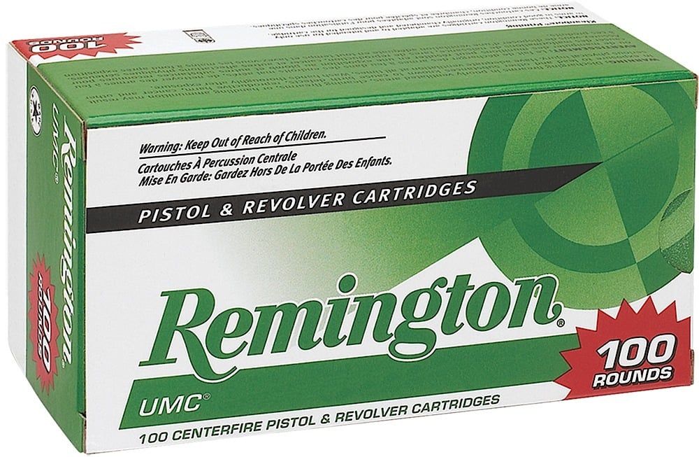 Remington UMC 180 gr Jacketed Hollow Point .40 S&W Ammo, 100/box - L40SW2B