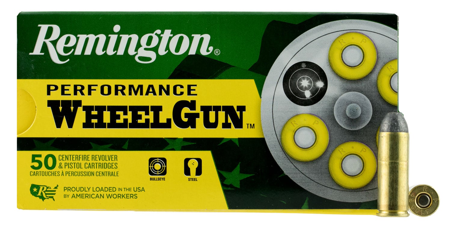 Remington Performance WheelGun 250 gr Lead Round Nose .45 ACP Ammo, 50/box - RPW45C