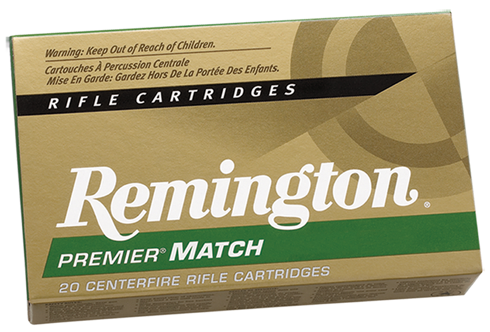 Remington Premier Match 175 gr MatchKing Boat Tail Hollow Point .308 Win Ammo, 20/box - RM308W8