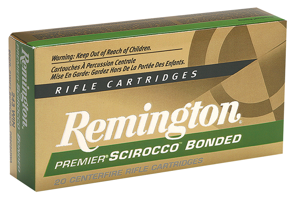 Remington Premier Scirocco Bonded Centerfire Ammo 30-06 Sprg. 180 gr. Swift Scirocco 20 rd. - Flat Rate Shipping Under 30lbs! - No Credit Card Fees