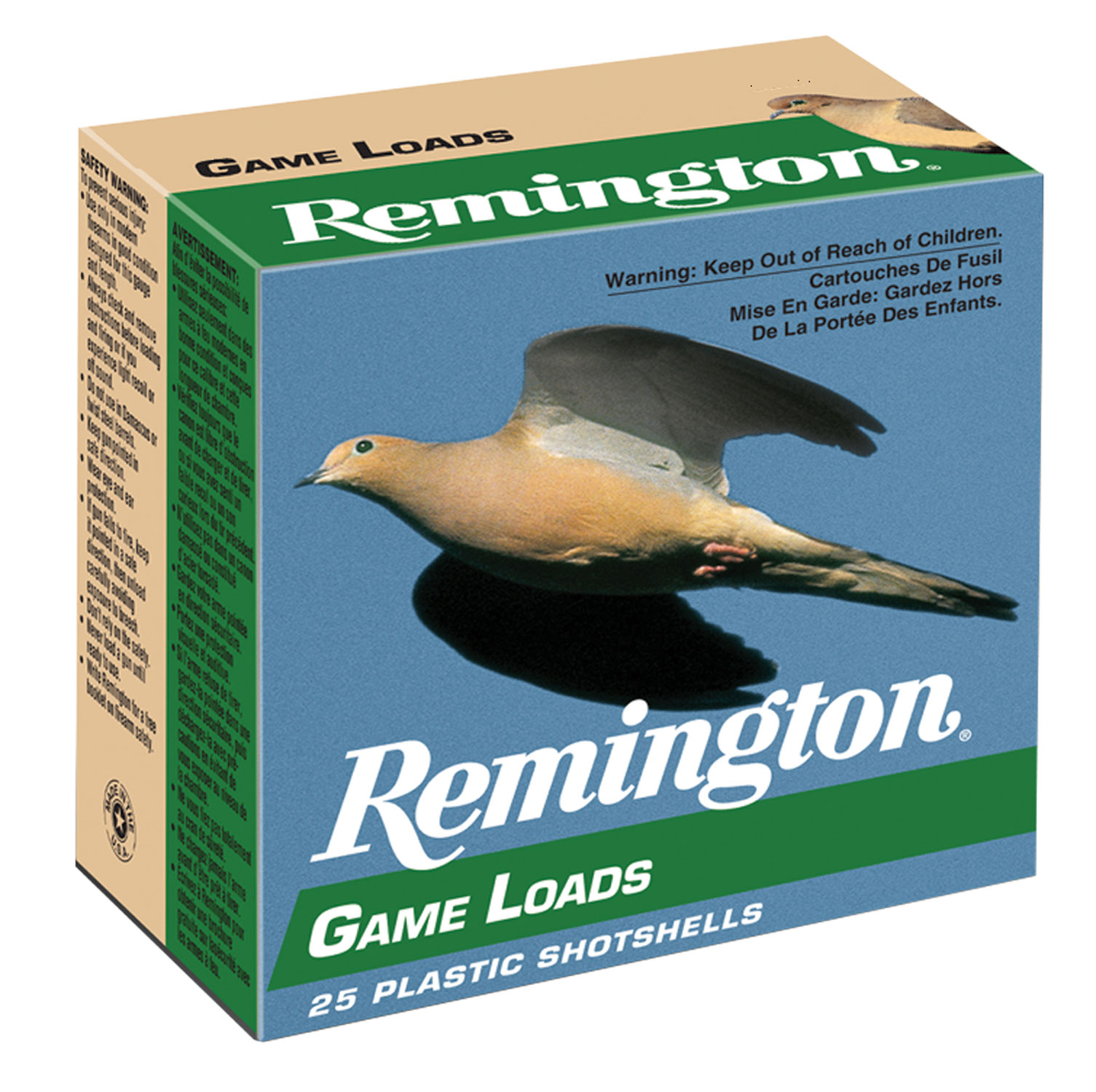 REM GAM LOAD 20GA 2 3/4″ #8 25/250 - No Credit Card Fees - Low, flat rate shipping