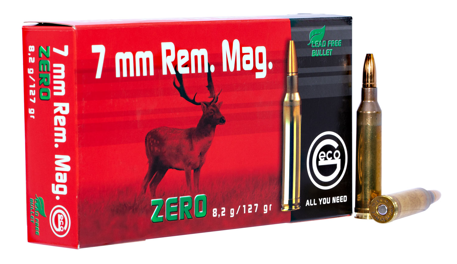 Geco Zero 127 Gr Jacketed Hollow Point 7mm Rem Mag Ammo 20 Box 286840020 Palmetto State Armory