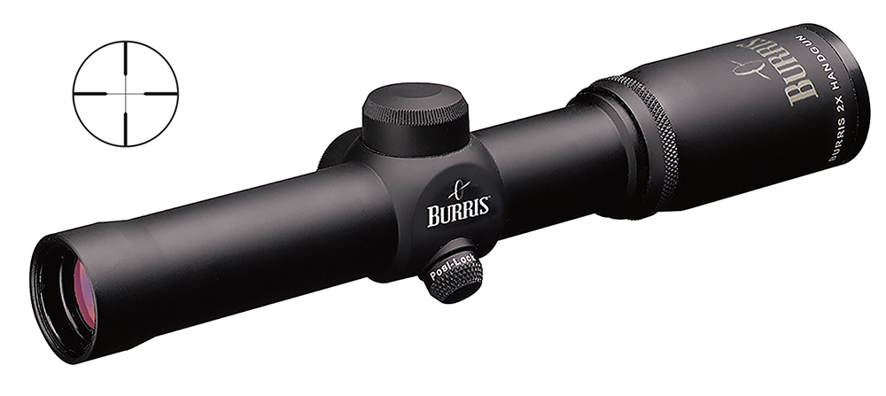 Burris 2x20mm Plex Handgun Scope, Black - 200218