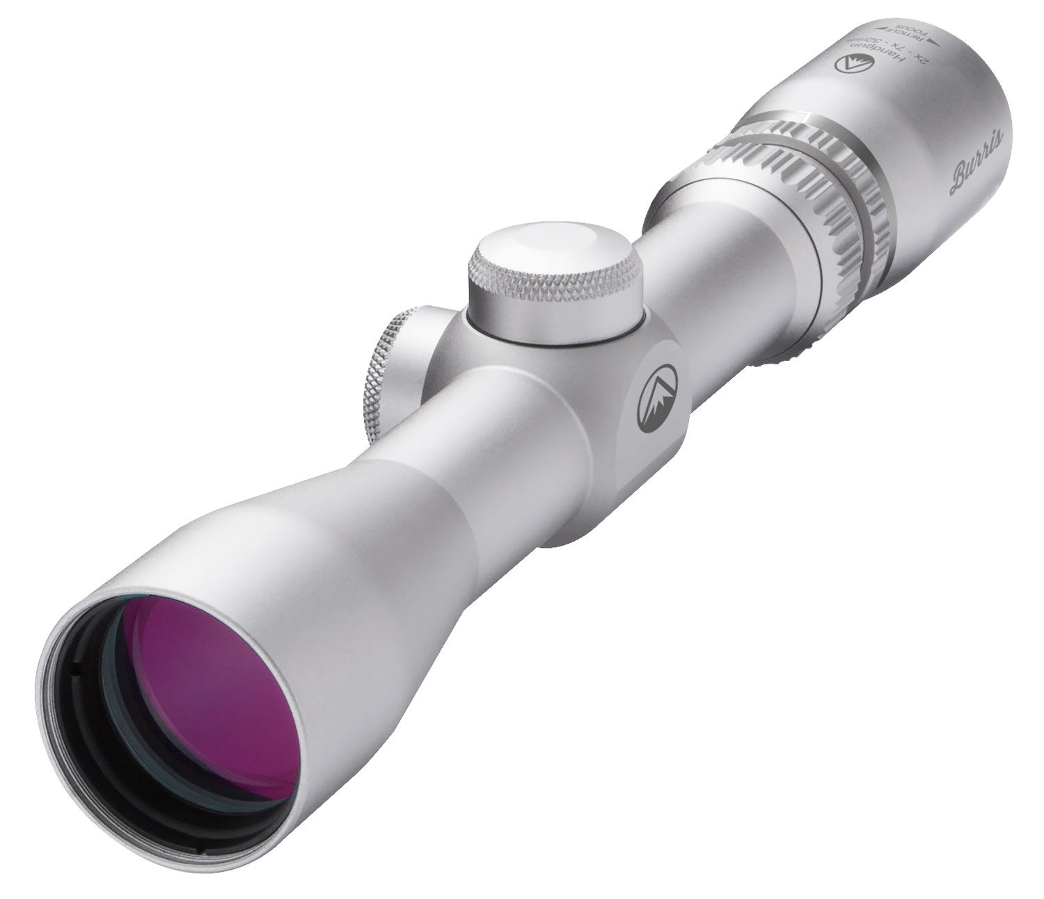 Burris 2-7x39mm Plex Handgun Scope, Silver - 200298 | Palmetto