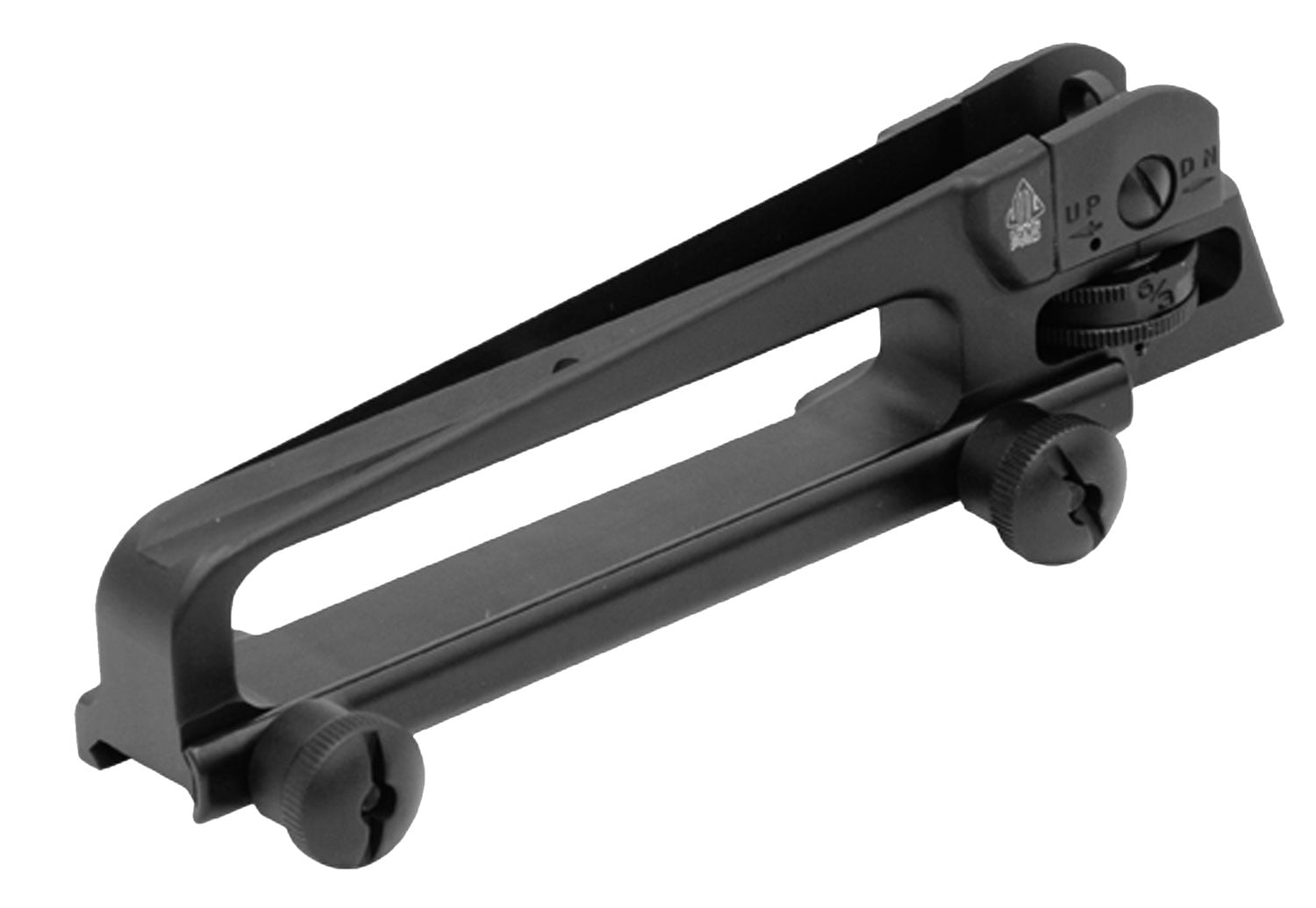 Leapers UTG 1-Piece AR-15 Carry Handle Sight, Matte Black - TLURS001