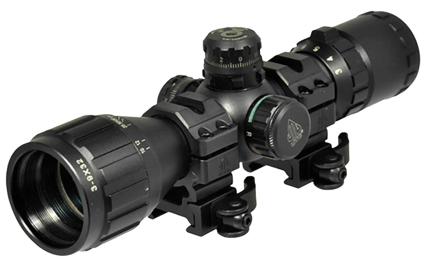 Leapers UTG BugBuster 3-9x32mm Illuminated Mil-Dot AO BugBuster Scope - SCPM392AOLW