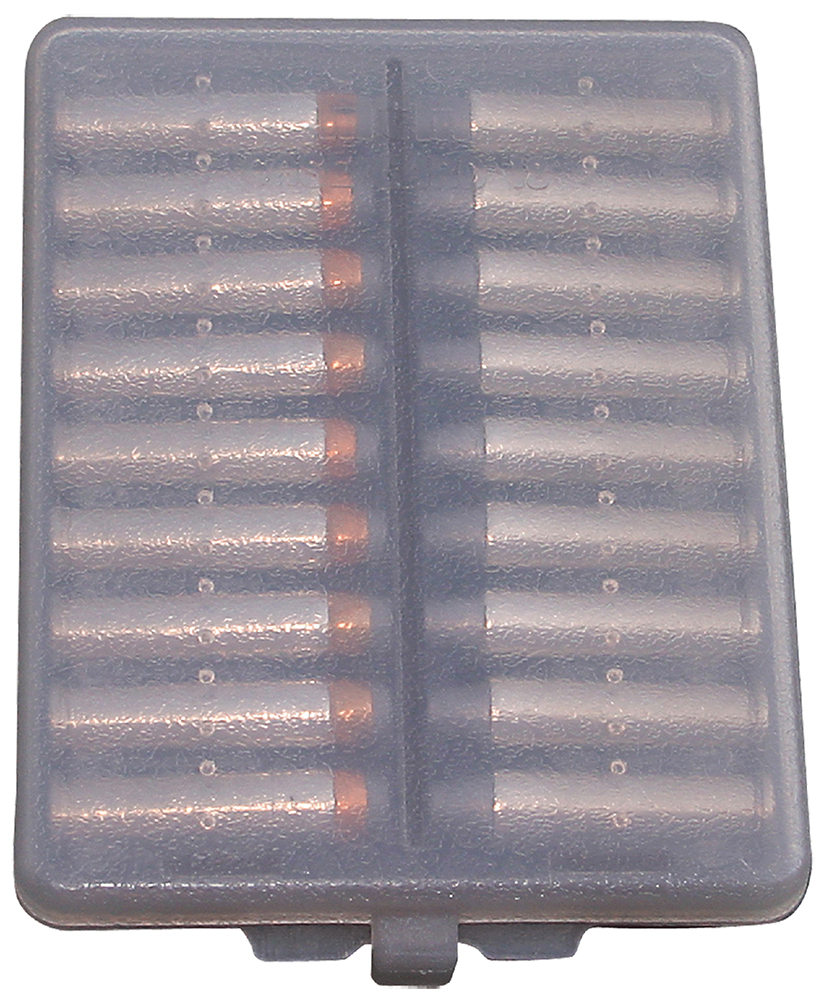 MTM Case Gard .380/9mm Cal 18 Round Ammo Wallet, Clear Smoke - W18-9-41
