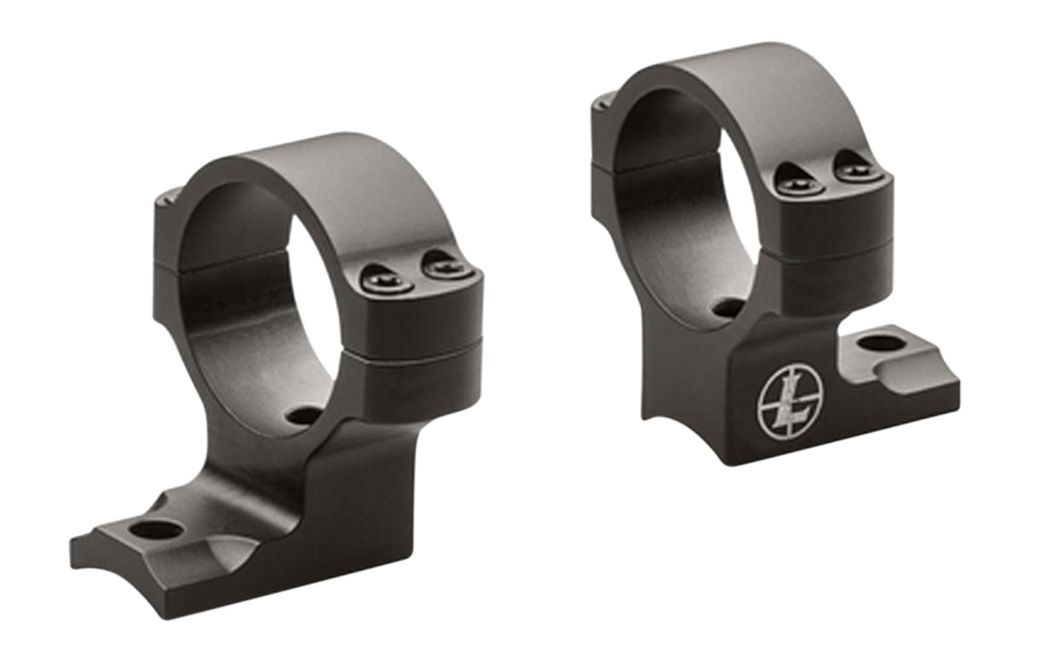 Leupold BackCountry Winchester 70 30mm Medium 7075 T6 Aluminum 2-Piece Scope Mount, Matte Black - 171120