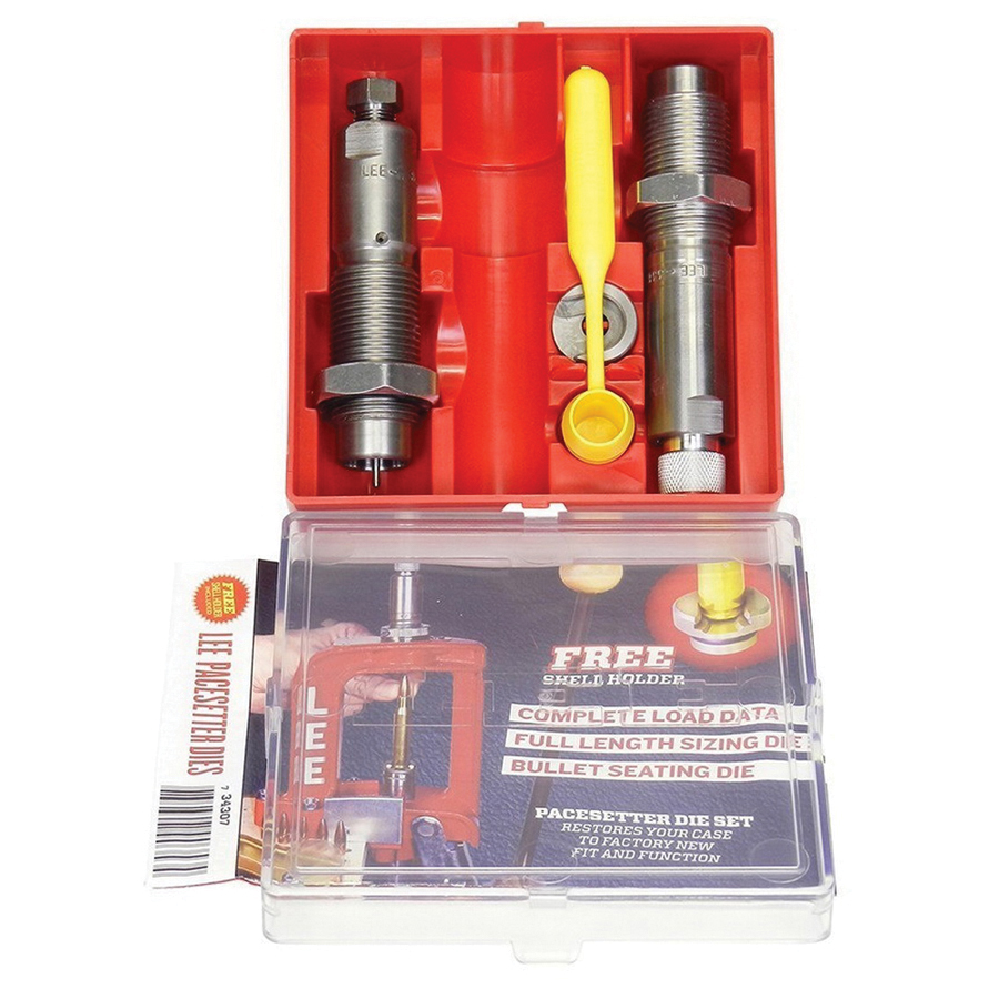 Lee Precision PaceSetter .25 WSSM Steel 2-Die Set w/ Shell Holder - 90413