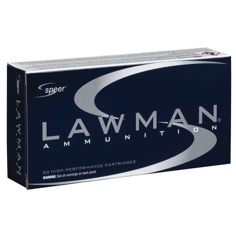 CCI Speer Lawman Handgun Ammunition .40 S&W 125 gr RHT Frangible 900 fps 50/ct - Flat Rate Shipping Under 30lbs! - No Credit Card Fees