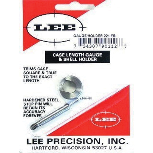 Lee Precision .221 Rem Steel Case Length Gauge - 90112