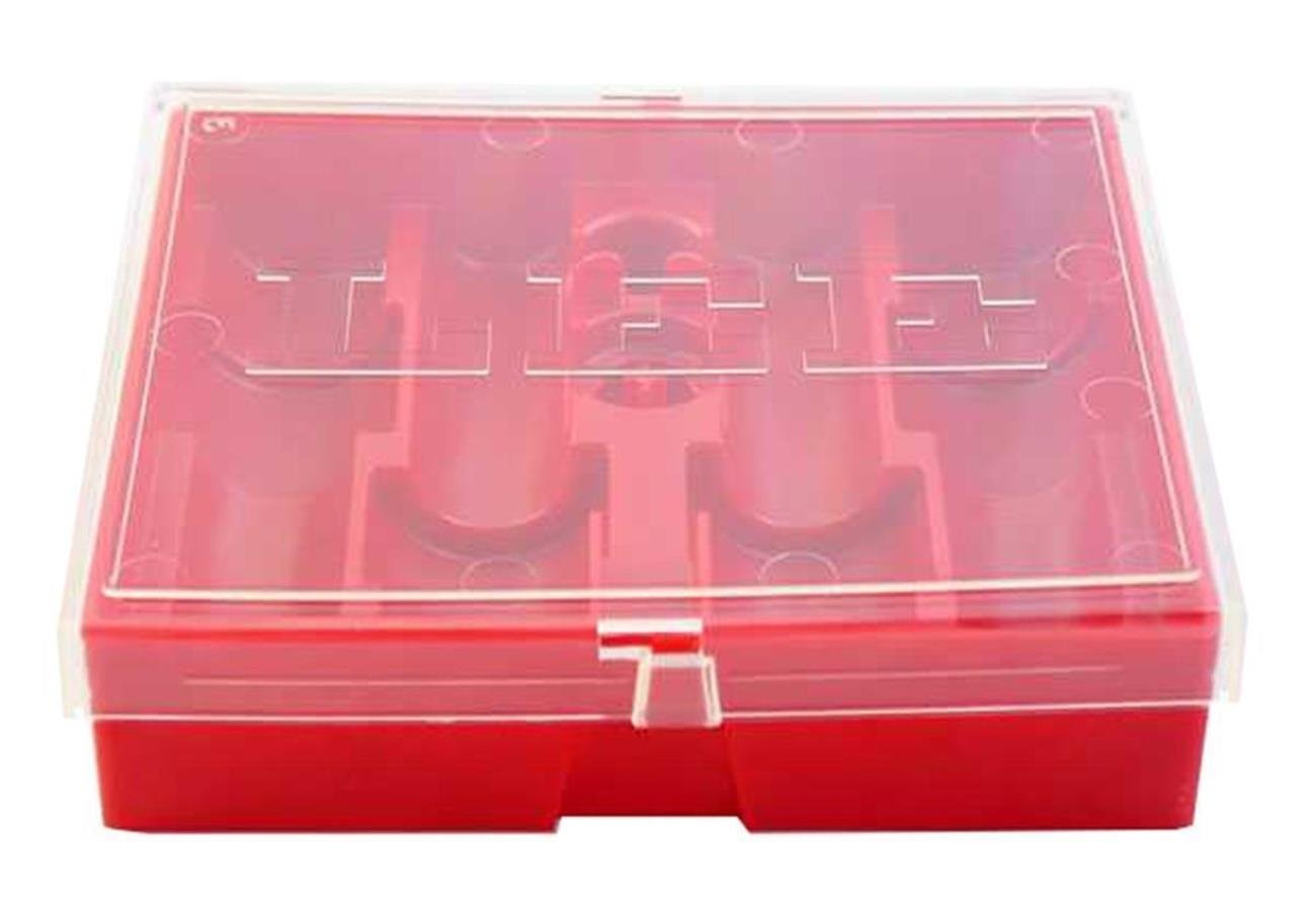 Lee Precision Rec 4 Die Box, Red - 90422