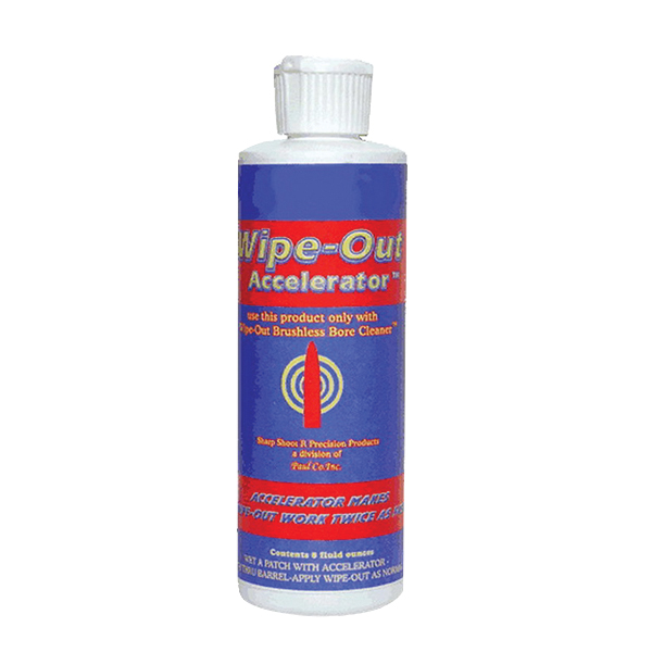 Wipeout Bore Cleaner Accelerator, 8 oz Bottle - WAC800