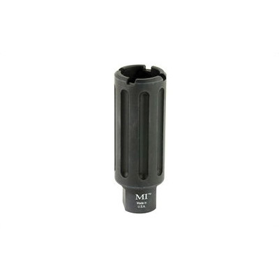 Midwest Industries 3.37" 5/8x24 TPI Blast Can For .30 Caliber Rifles, Black Hardcoat Anodized - MI-BC762