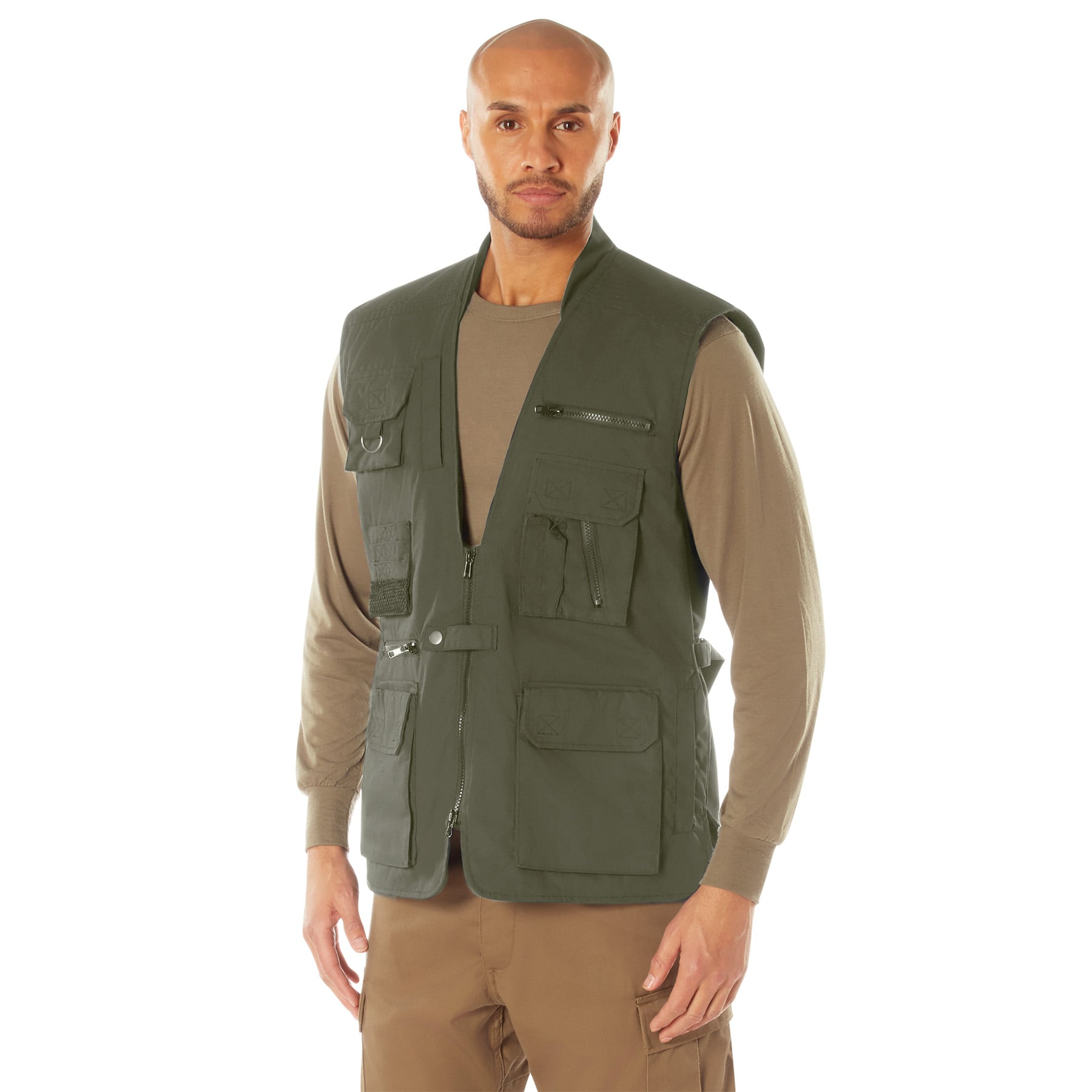 Rothco Plainclothes Concealed Carry Vest - Olive Drab, X-Large