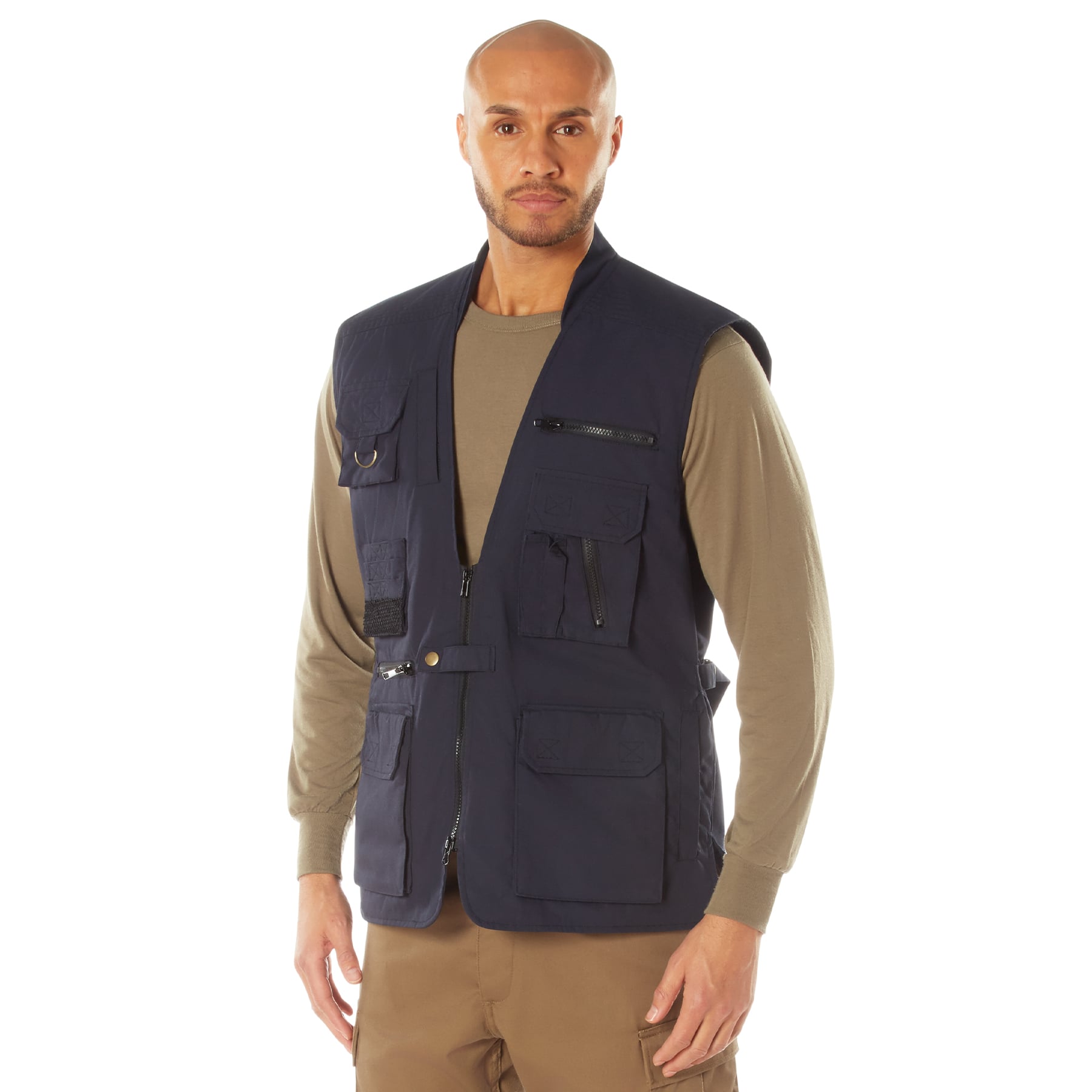 Rothco Plainclothes Concealed Carry Vest - Midnight Navy Blue, Large
