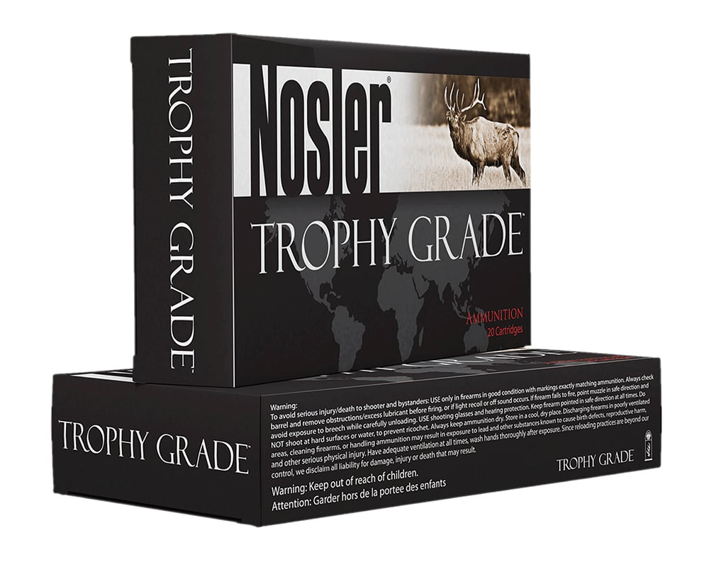 Nosler Trophy Grade Rifle Ammunition 7mm Rem Mag 160 gr AB 2925 fps – 20/box - No Credit Card Fees - Low, flat rate shipping