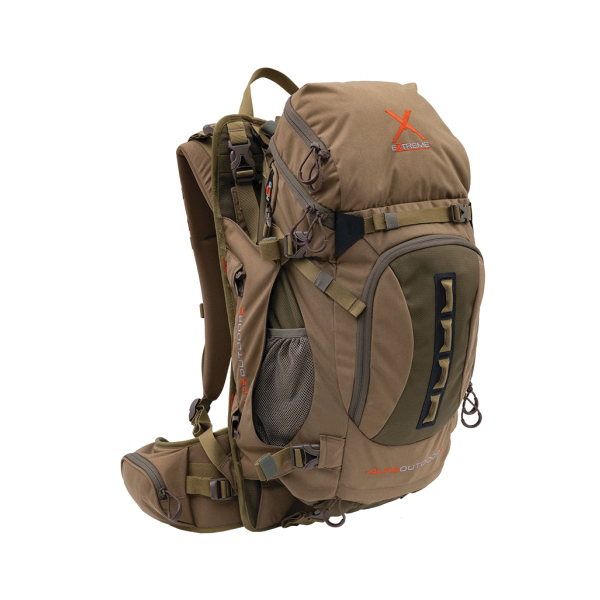 Alps Outdoorz Hybrid X 7.50" x 11.50" x 19" Backpack, Coyote Brown 2750 cu-in