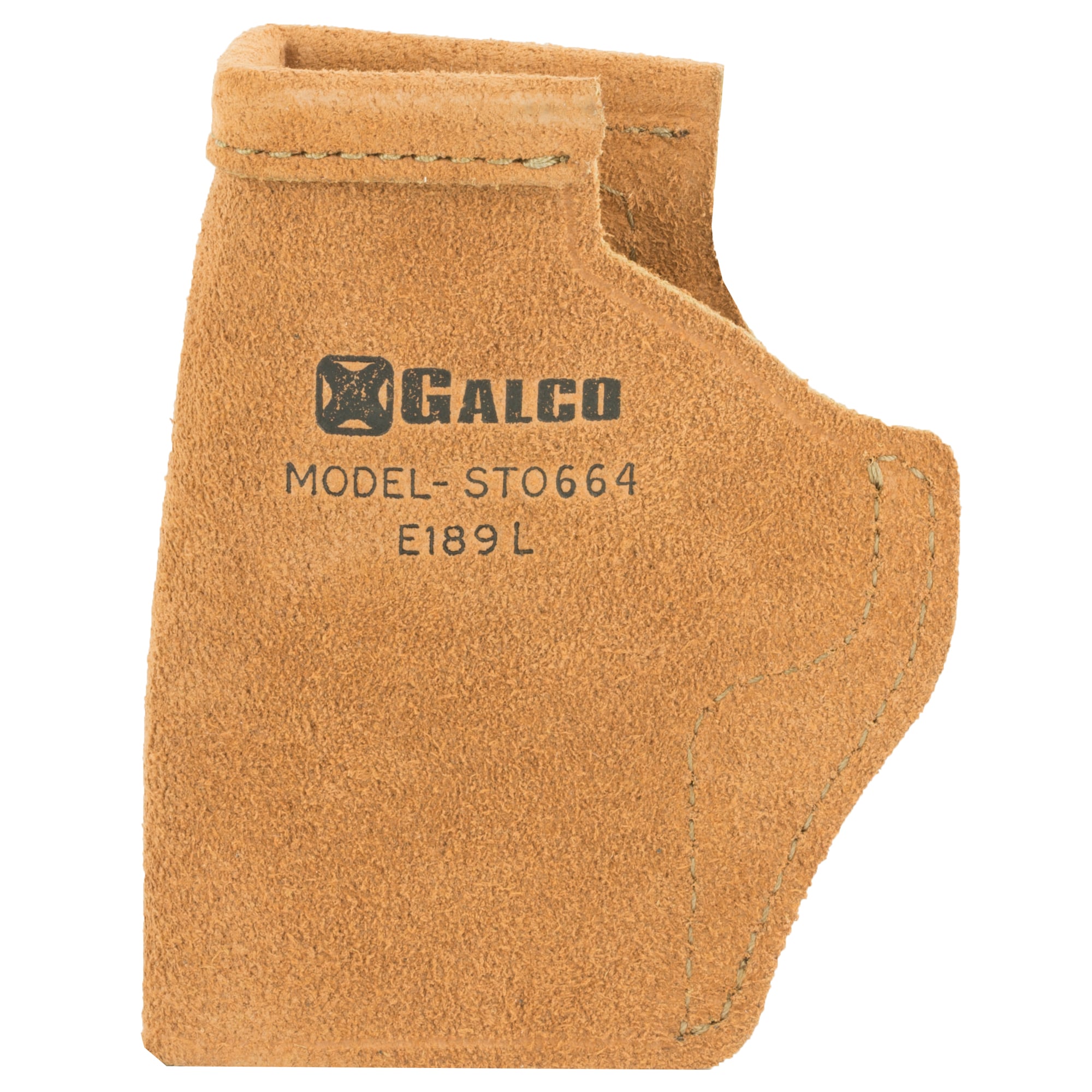 Galco Stow-N-Go Inside The Pant Holster, Fits Sig P938, Right Hand, Natural Leather