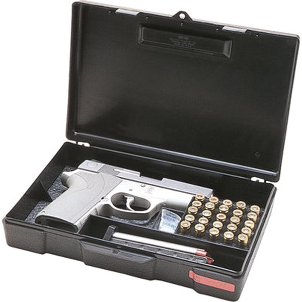 MTM Case Gard 10.20" x 7.20" x 2.20" Handgun Long Term Storage Case, Black