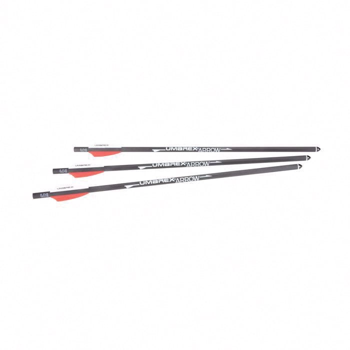 Umarex AirJavelin 170 gr Air Archery Arrow w/Field Tip, Black Pack of 6