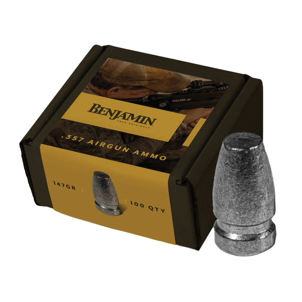 Benjamin .357 Cal FN Airgun Ammo, 147 gr 100rds