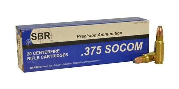 SBR .357 SOCOM 250 gr Barnes TTSX 20 Rounds Ammunition - SL3752