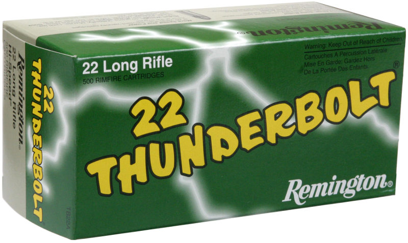 Remington .22 Long Rifle 40gr RN High Velocity (500rd Bulk Pack) - TB22B