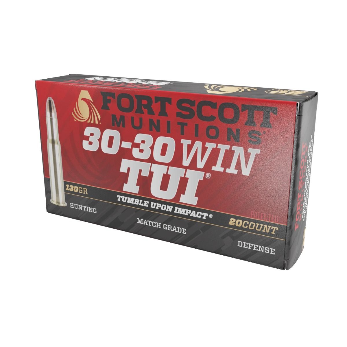 Fort Scott Munitions Tumble Upon Impact .30-30 Winchester 130 gr Ammo SCS - 20rds - 3030130SCV