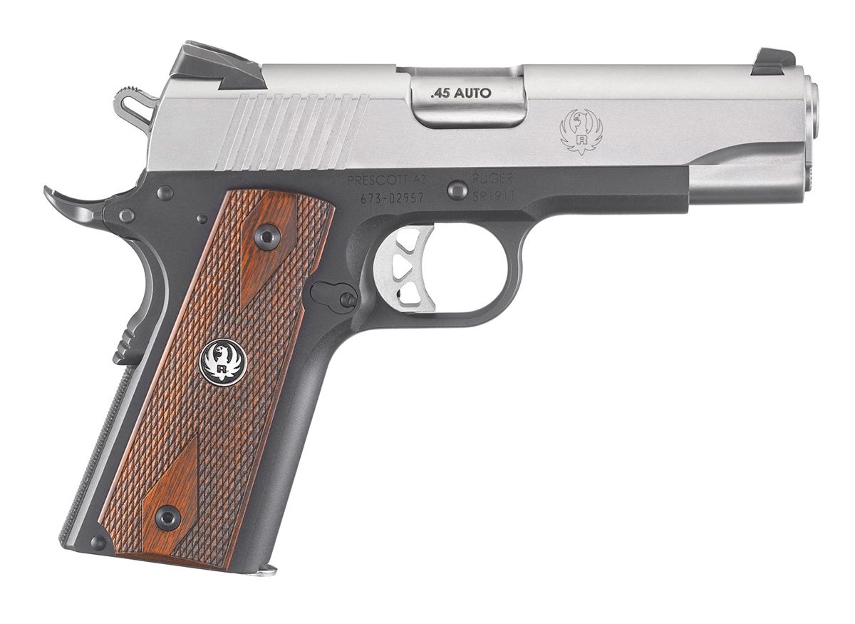 RUGER SR1911 COMMANDER-STYLE .45 ACP PISTOL