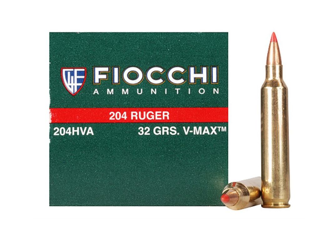 Fiocchi Extrema .204 Ruger 32 gr VMAX 50 Rounds Ammunition - 204HVA