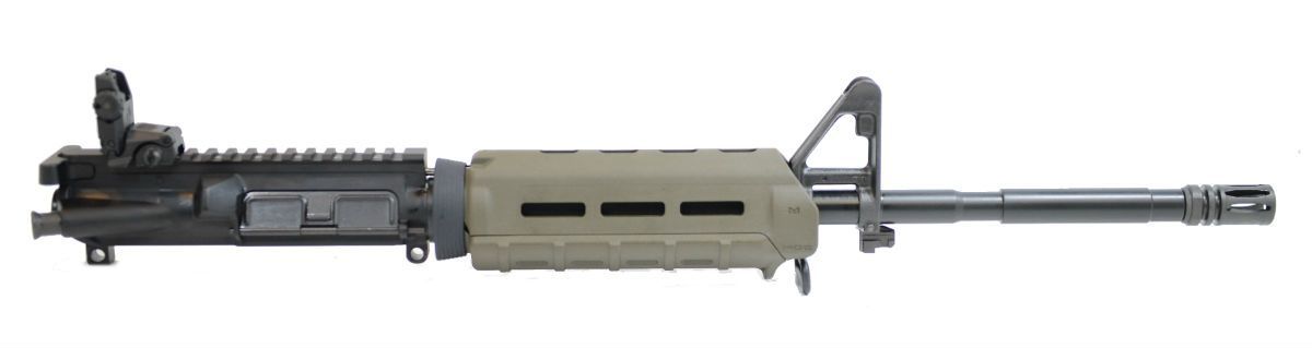 Palmetto State Armory PSA 16" M4 Carbine Length 5.56 NATO 1/8 Phosphate MOE Upper With BCG, CH, & MBUS Rear, Olive Drab Green