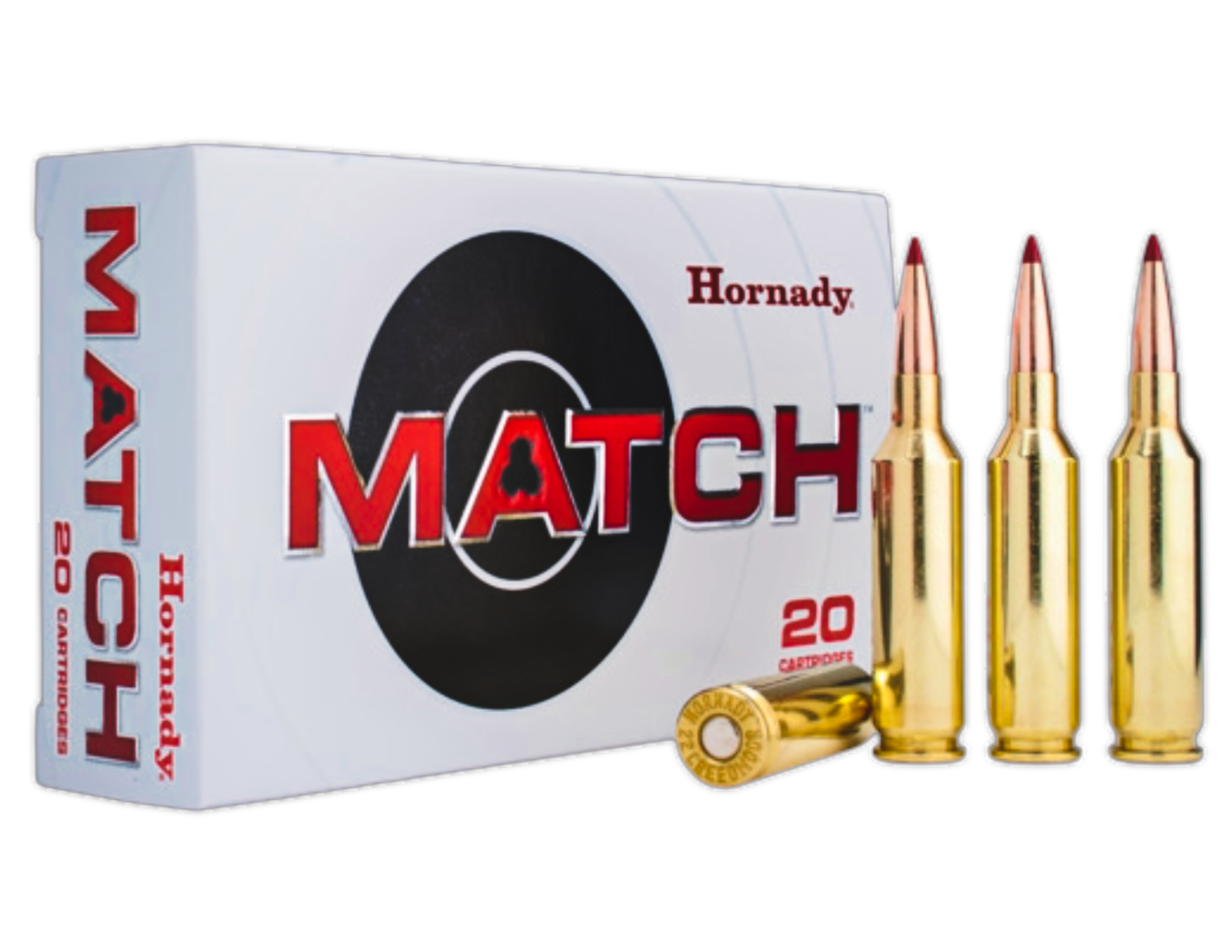 Hornady Match .22 Creedmoor 80 gr ELD, 20rds