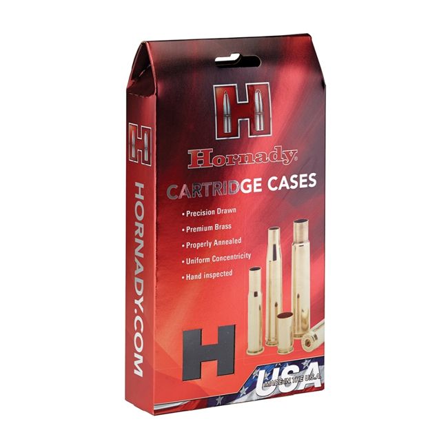 Hornady Hornady New Unprimed Brass 7mm-08 Remington Cartridge Cases, 50 count - 8646