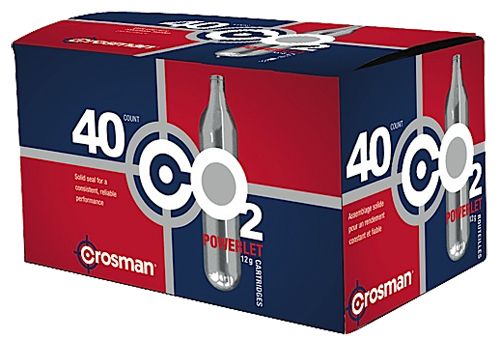 Crosman Crosman 12 g CO2 Powerlet Cartridge, 40/pack - 23140