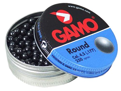 Gamo Gamo Outdoor Roundball BB's .177 7.6 gr Round Pellet, 250/pack - 632032454