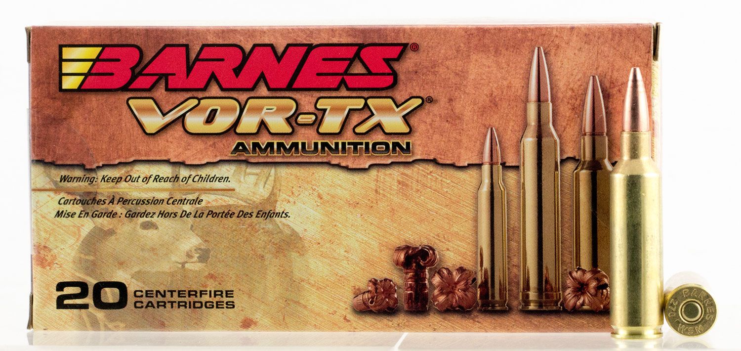 Barnes Barnes Bullets VOR-TX 140 gr TSX Boat Tail .270 WSM Ammo, 20/box - 21559