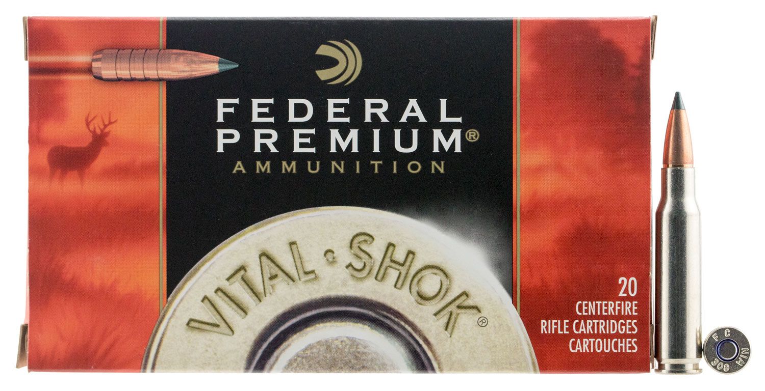 Federal Federal Premium 150 gr Trophy Copper .308 Win Ammo, 20/box - P308TC3
