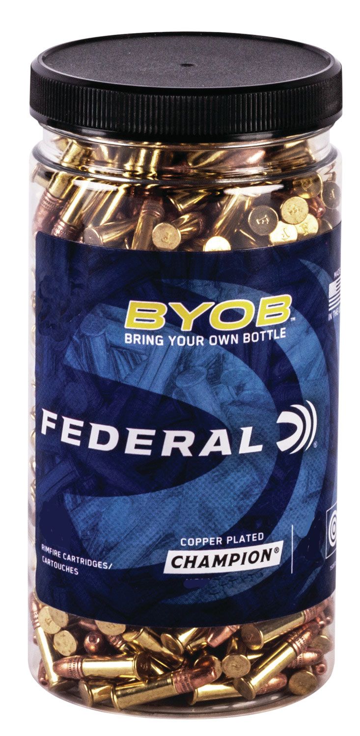 Federal BYOB 17 gr Jacketed Hollow Point .17 HMR Ammo, 250/box - 770BTL250
