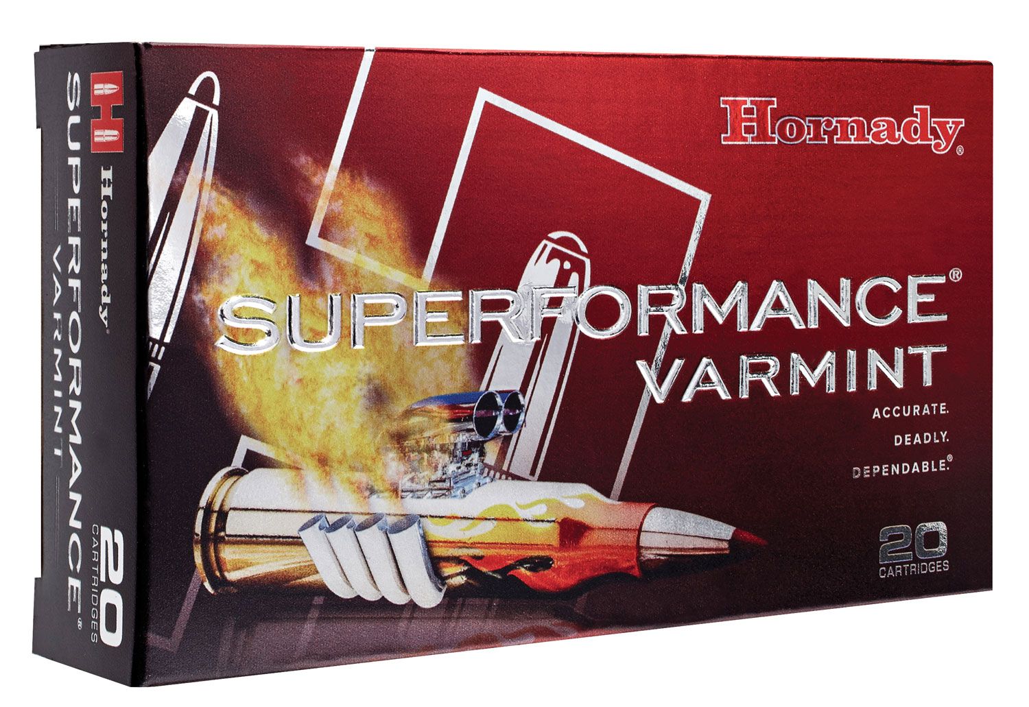 Hornady Hornady Superformance Varmint 24 gr NTX .204 Ruger Ammo, 20/box - 83209