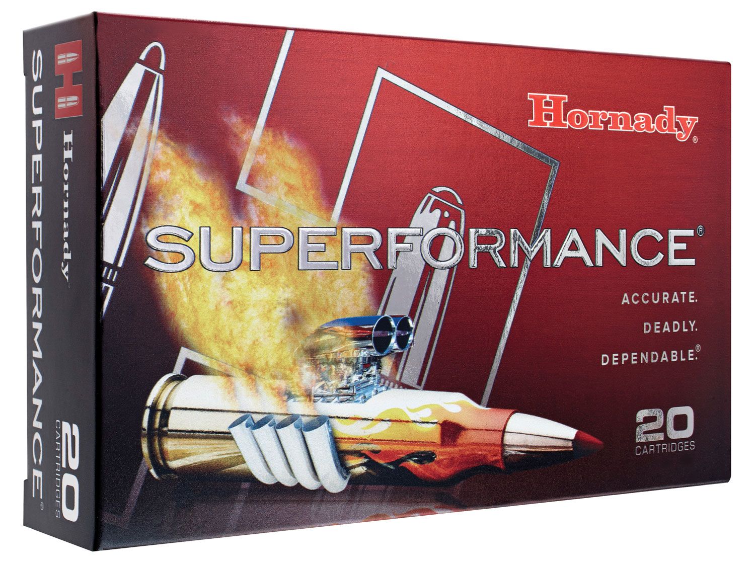 Hornady Hornady Superformance 129 gr SST .260 Rem Ammo, 20/box - 8552
