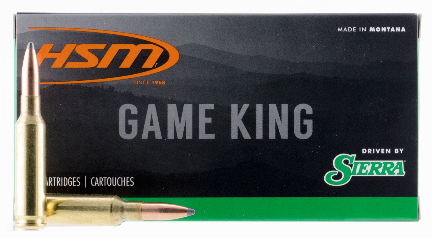 HSM HSM Game King 6.5 Creedmoor Ammo 140 gr SBT , 20/box - HSM-65Creedmoor-1-N