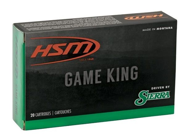 HSM Ammunition Game King 175 gr Pro-Hunter 8mm Mauser Ammo, 20/box - HSM-8Mauser-1-N