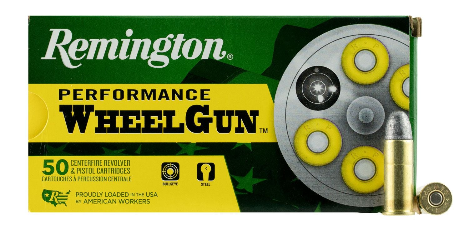 Remington Performance WheelGun 246 gr Lead Round Nose .44 S&W Spl Ammo, 50/box - RPW44SW