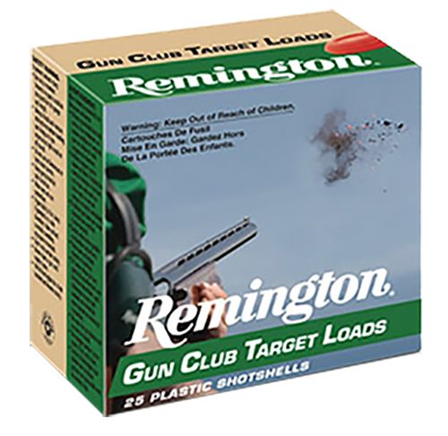 Remington Remington Gun Club 2.75" 12 Gauge Ammo 7-1/2, 25/box - GC127