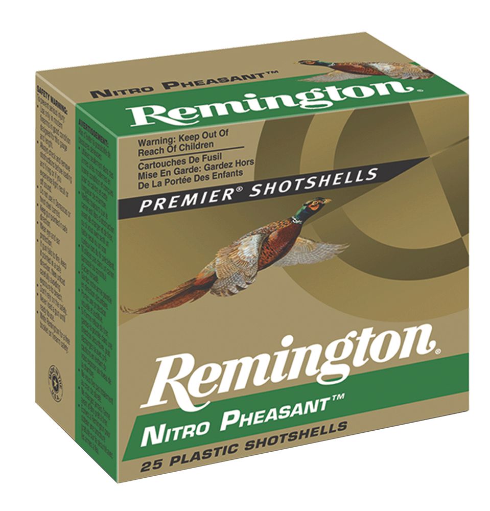 Remington Remington Premier Nitro Pheasant 2.75" 12 Gauge Ammo 6, 25/box - NP126