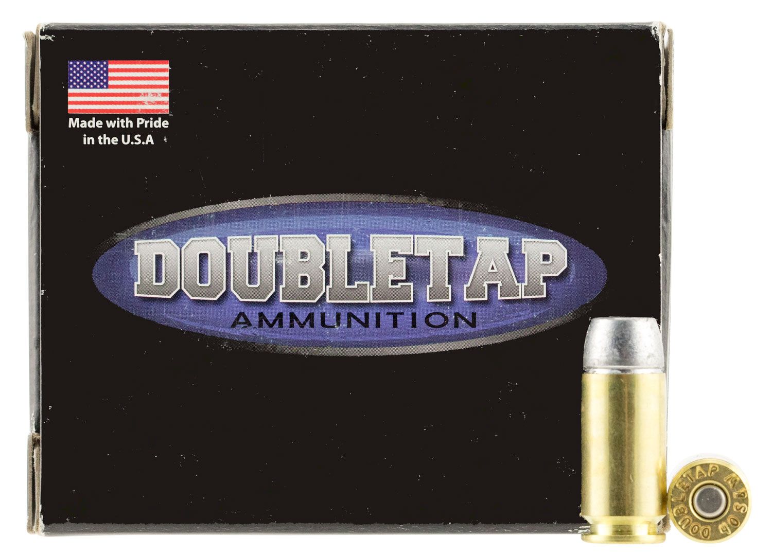 DoubleTap DoubleTap Ammunition DT Hunter 200 gr Wide Flat Nose Gas Checked Hard Cast .40 S&W Ammo, 20/box - 40200HC