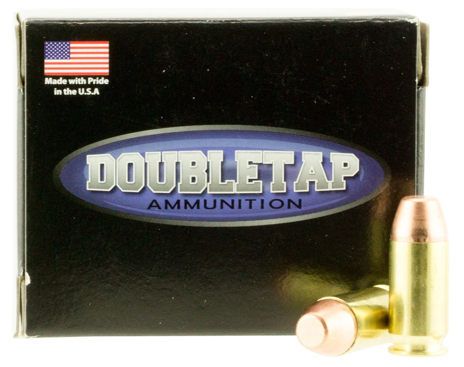 DoubleTap Ammunition DT Hunter 230 gr Nosler Full Metal Jacket Flat Point .45 ACP Ammo, 20/box - 45A230FP