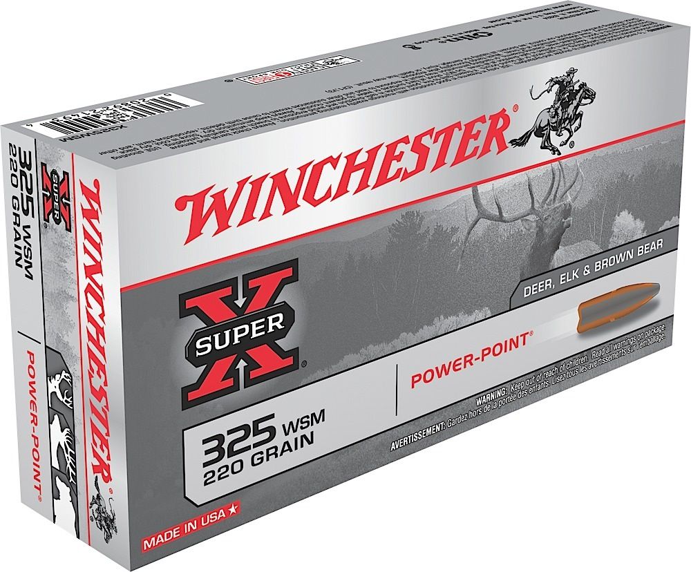 Winchester Ammunition Super-X 220 gr Power-Point .325 WSM Ammo, 20/box - X325WSM